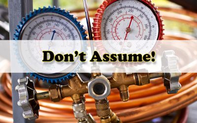 The Biggest Assumption Made When Charging an HVAC System