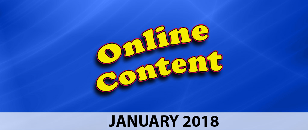 January 2018 Online Content
