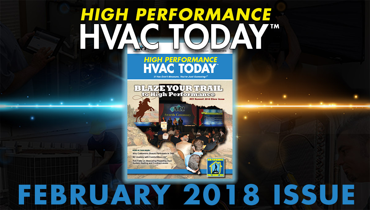 HVAC Today Cover February 2018