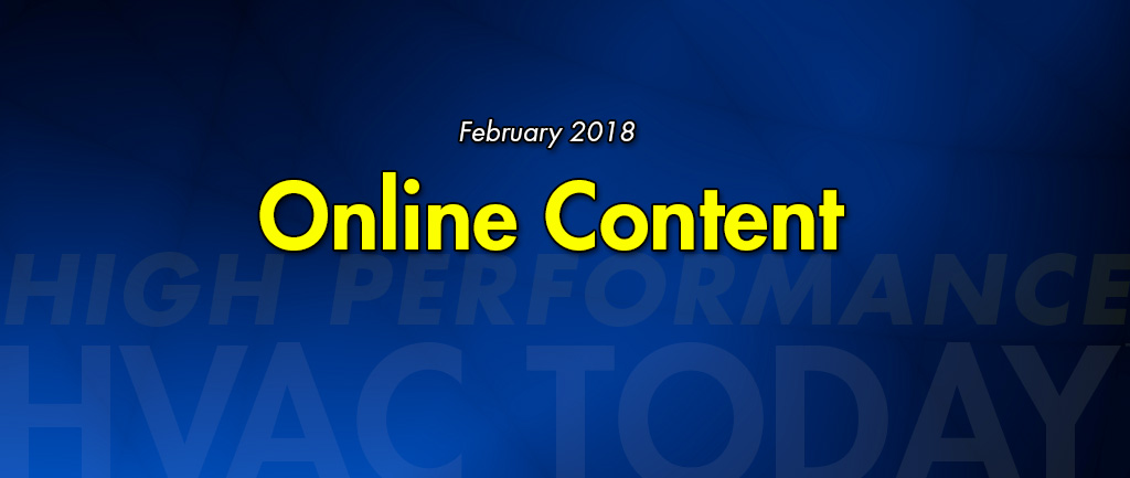 February 2018 Online Content