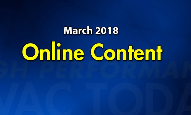 March 2018 Online Content