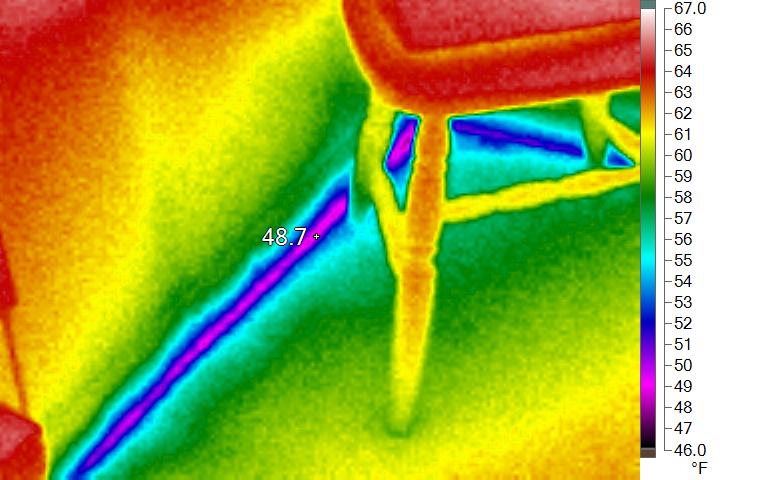 Infrared measurements help solve comfort issues