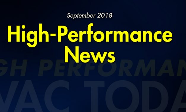September 2018 High-Performance News