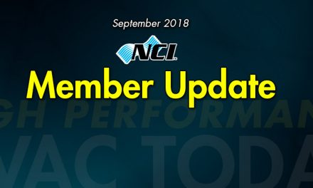 September 2018 NCI Member Update