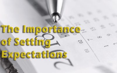Setting Both the Appointment and Your Customers? Expectations