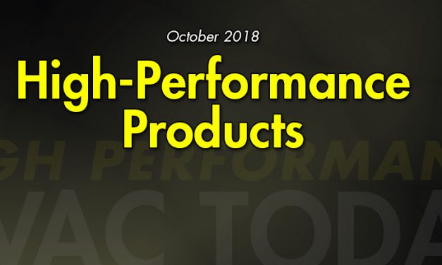 October 2018 High-Performance HVAC Products