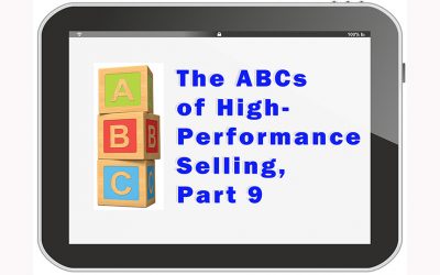Six Steps of High-Performance Selling