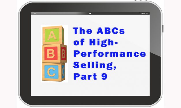 Six Steps of High-Performance Selling