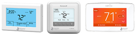 iO HVAC Controls Imprinted Thermostats