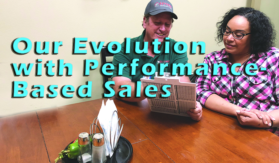 Hyde’s Air Conditioning’s Evolution with  Performance-Based Sales