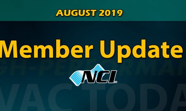 August 2019 Member Update