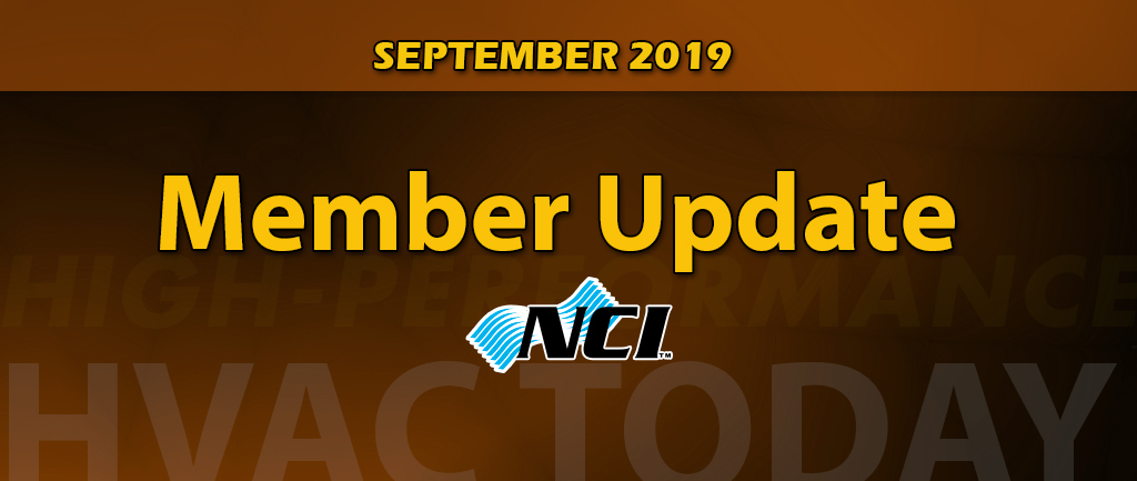 September 2019 Member Update