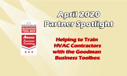 Helping to Train HVAC Contractors with the Goodman Business Toolbox