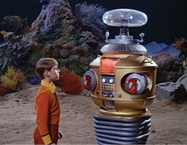 "Danger, Danger," cries the Robot in this 1965 TV series