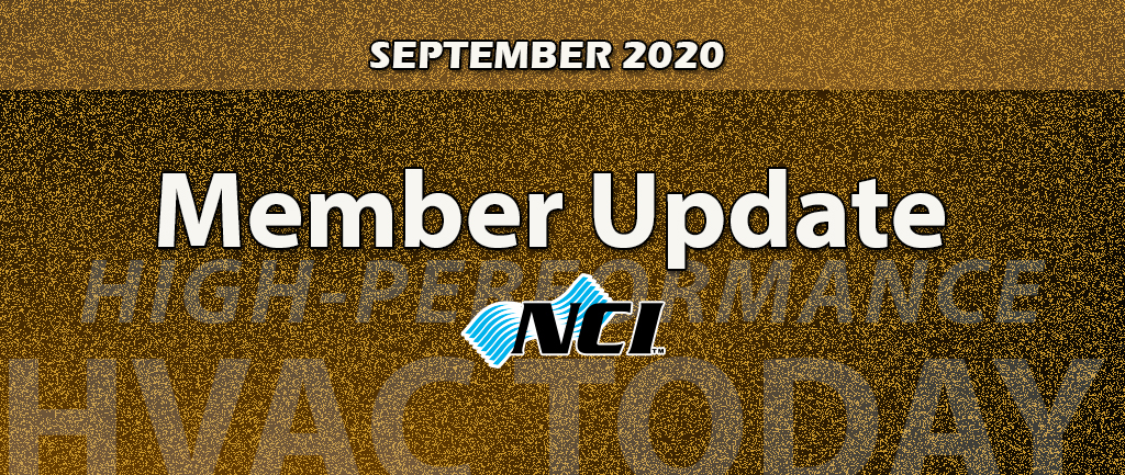 September 2020 NCI Member Update