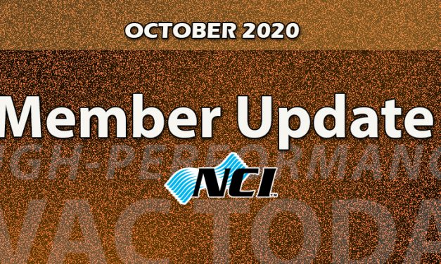 OCTOBER 2020 Member Update