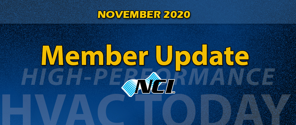 November 2020 Member Update