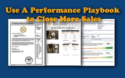 Use A “Performance Playbook” to Close More Sales