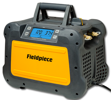 This review covers the Fieldpiece MR-45 Digital Recovery Machine