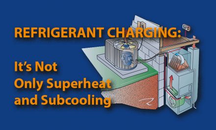 Refrigerant Charging: It’s Not<br> Only Superheat and Subcooling