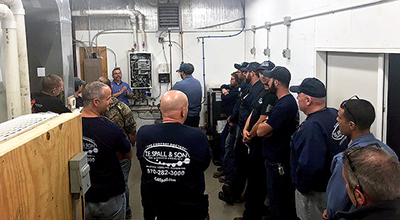 Continuous Training is a cornerstone at Spall and Son