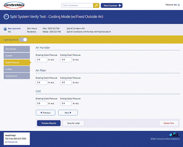 ComfortMaxx Verify is the key to a certified high-performance HVAC system