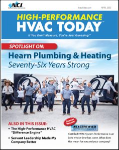 High- Performance HVAC Today - April 2022