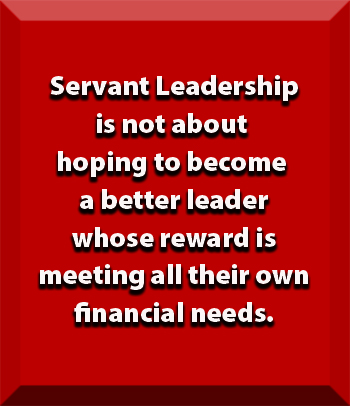 Servant leadership quote one