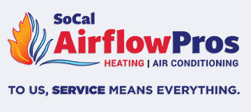 The logo of Novini's SoCal Airflow Pros
