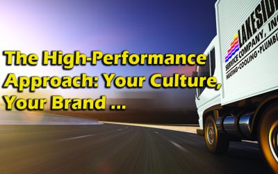 The High-Performance Approach: Your Culture, Your Brand …