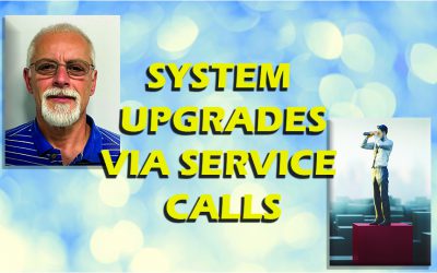 System Upgrades via Service Calls