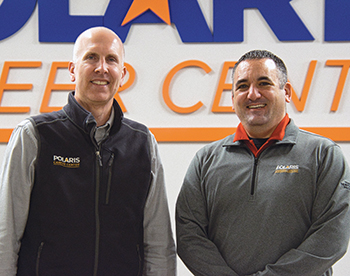 Polaris Career Center's Doug Miller and Bill Evans