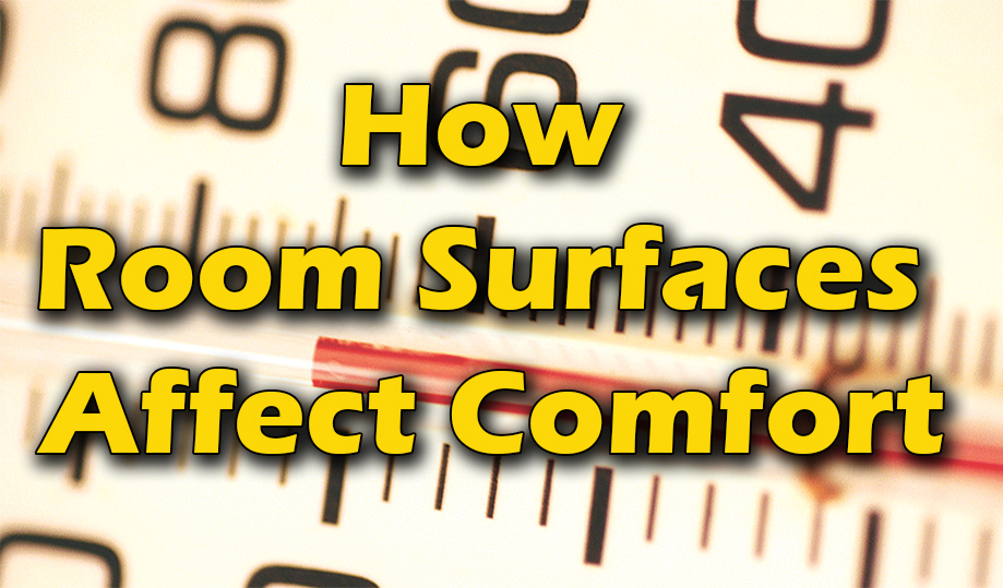 How Room Surfaces Affect Comfort