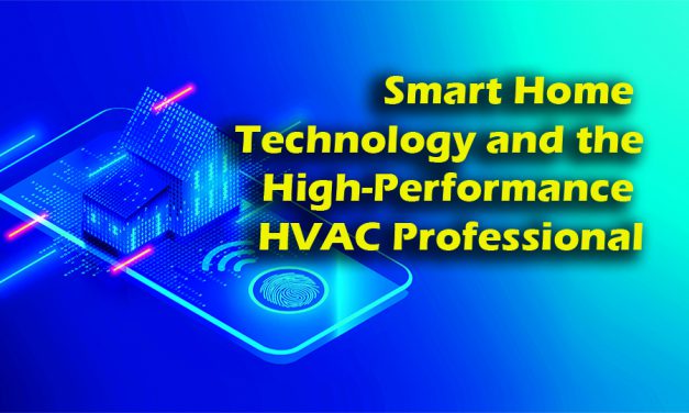 Smart Technology and the High-Performance HVAC Professional