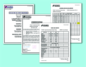 Analytical test reports are the prelude to system balancing