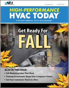 High-Performance HVAC Today - August 2023