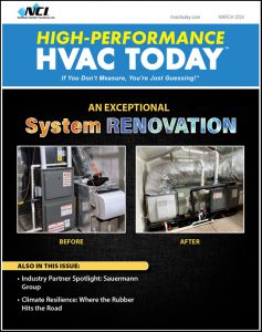 High-Performance HVAC Today - March 2024