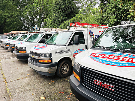 Progressive Heating has increased its fleet, people, and reach since 2018.
