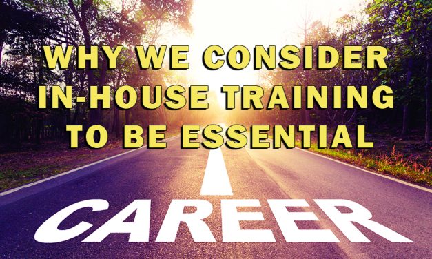 Why We Consider In-House Training to be Essential