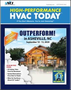 High-Performance HVAC Today - September 2024