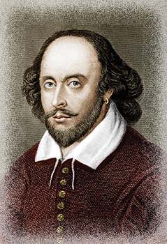 Shakespeare himself is a brand identity