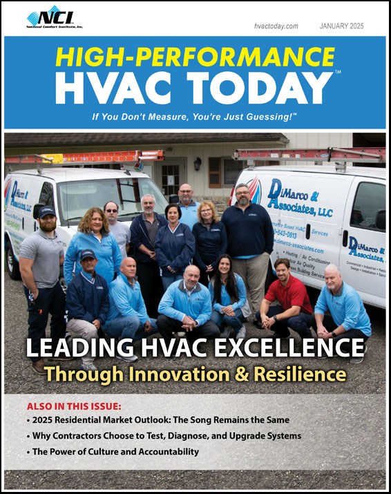 High-Performance HVAC Today - January 2025