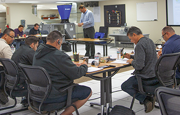 Part of a step-by-step approach to High-Performance HVAC must include training and education.