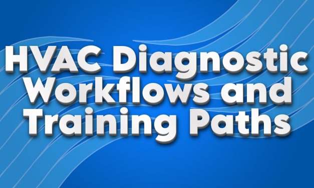 HVAC Diagnostic Workflows and Training Paths