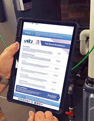 System rating is now part of the measureQuick app and process.