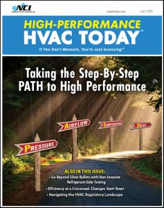 High-Performance HVAC Today - July 2025