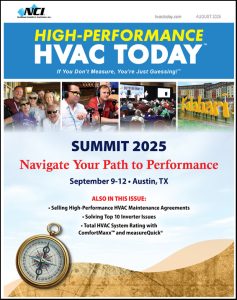 High-Performance HVAC Today - August 2025