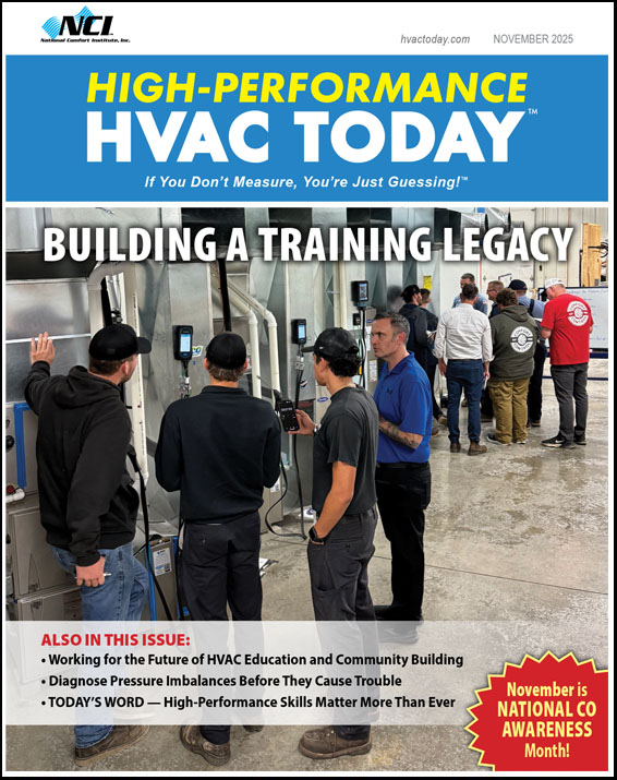 High-Performance HVAC Today - November 2025