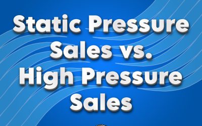 Static Pressure Sales vs High Pressure Sales
