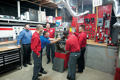 Trade organization training, along with internal training, contribute greatly to building brand